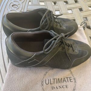 Unisex Ultimate Dance Sneakers with suede soles. Worn maybe 5x - too big for me.